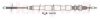 PEUGE 474540 Cable, parking brake